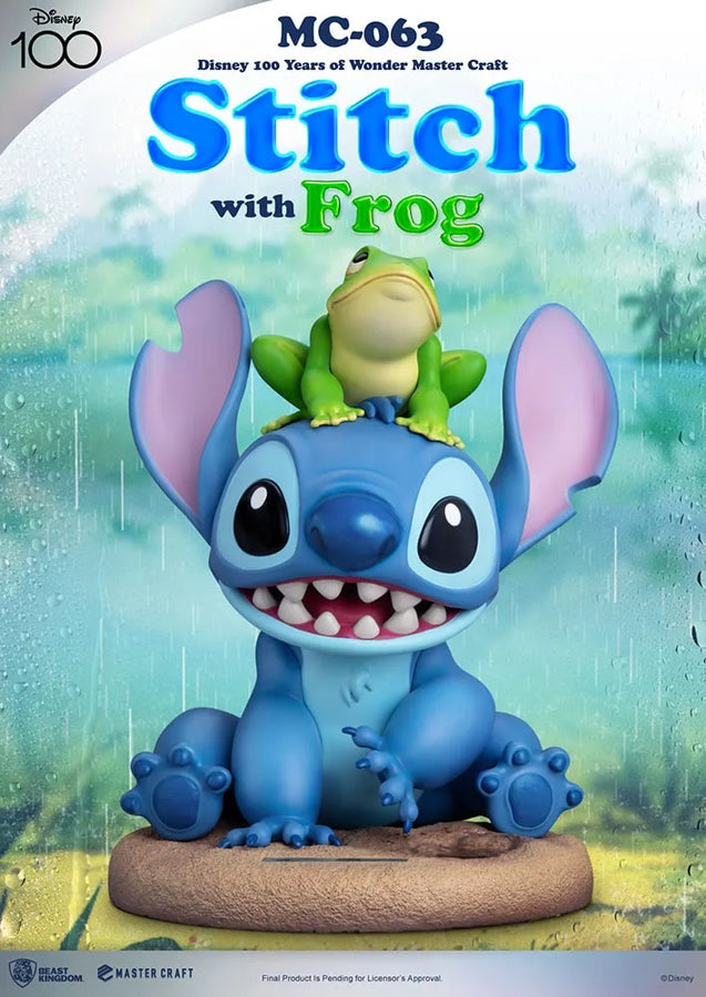 Stitch with Frog - LIMITED EDITION: 300 – Beast Kingdom – ActionFigure Brasil