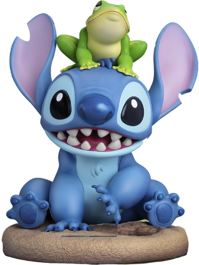 Stitch with Frog - LIMITED EDITION: 300 – Beast Kingdom – ActionFigure Brasil — embalagem