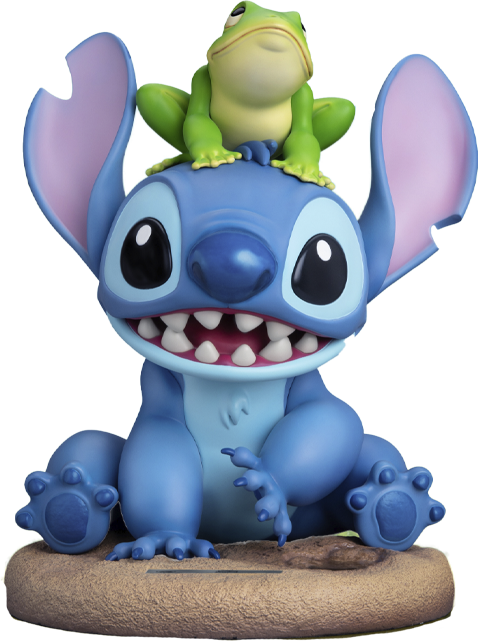 Stitch with Frog - LIMITED EDITION: 300 – Beast Kingdom – ActionFigure Brasil