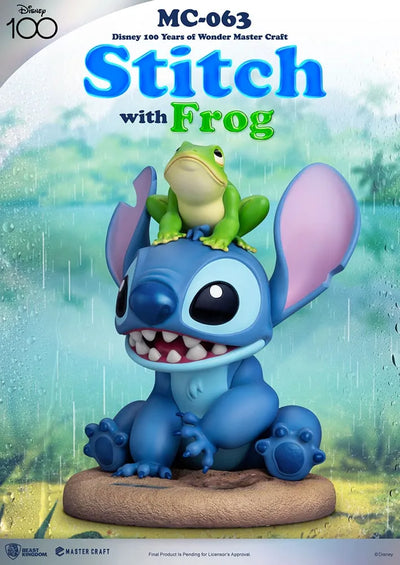 Stitch with Frog - LIMITED EDITION: 300 – Beast Kingdom – ActionFigure Brasil — acessórios
