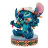 Stitch Wrapped in Christmas Lights - ActionFigure Brasil