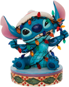 Stitch Wrapped in Christmas Lights - ActionFigure Brasil