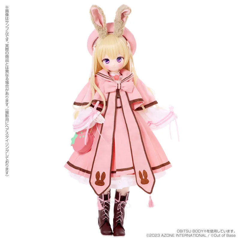stj x Iris Collect petit - Urara - Fluffy Strawberry Bunny - Strawberry Chocolate ver. (Azone)ㅤ – Azone International – ActionFigureBrasil