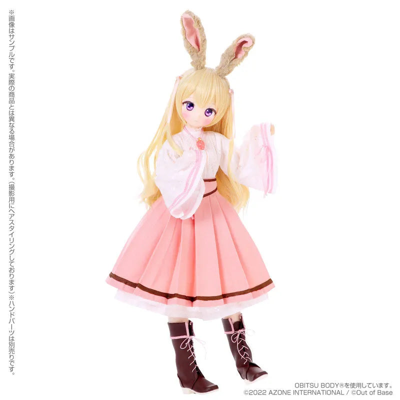stj x Iris Collect petit - Urara - Fluffy Strawberry Bunny - Strawberry Chocolate ver. (Azone)ㅤ – Azone International – ActionFigureBrasil