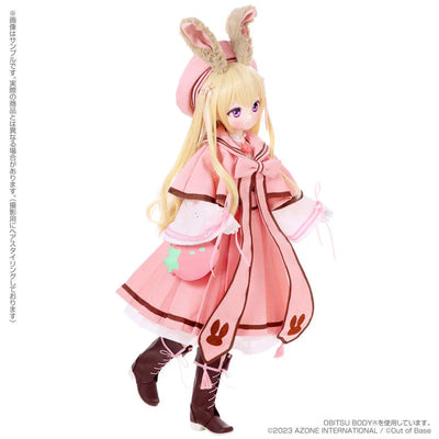 stj x Iris Collect petit - Urara - Fluffy Strawberry Bunny - Strawberry Chocolate ver. (Azone)ㅤ – Azone International – ActionFigureBrasil — embalagem