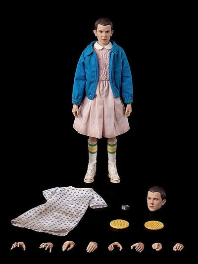 Stranger Things - Eleven - 1/6 - 2024 Re-release (ThreeZero)ㅤ – ThreeZero – ActionFigure Brasil — ângulo diferente