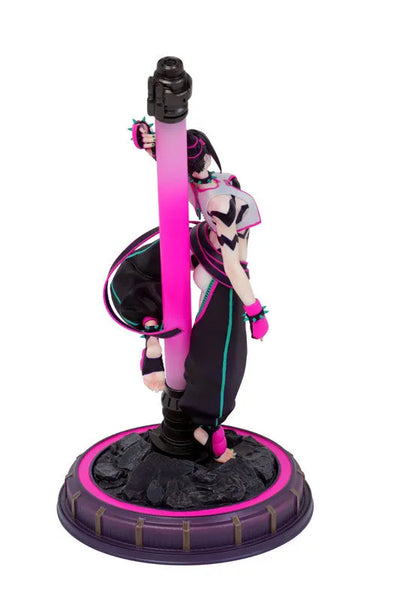 Street Fighter 6 - Han Juri - Capcom Figure Builder - 1/7 (Capcom)ㅤ – Capcom – ActionFigureBrasil — ambientada