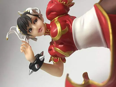 Street Fighter - Chun-Li - Bishoujo Statue - Street Fighter x Bishoujo - 1/7 - Original Color (Red) ver. (Kotobukiya)ㅤ – Kotobukiya – ActionFigureBrasil — embalagem