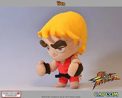 Street Fighter II - Ken Masters (Mamegyorai)ㅤ – Mamegyorai – ActionFigureBrasil — ângulo diferente