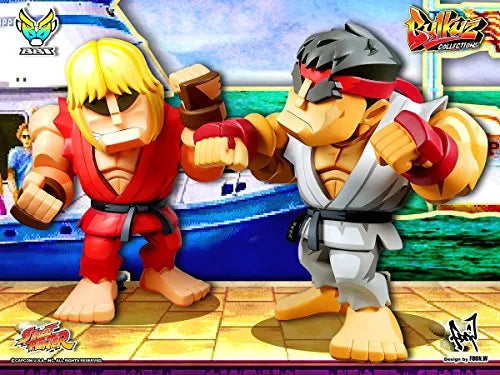 Street Fighter - Ken - Bulkyz Collectionㅤ – Alphamax – ActionFigureBrasil