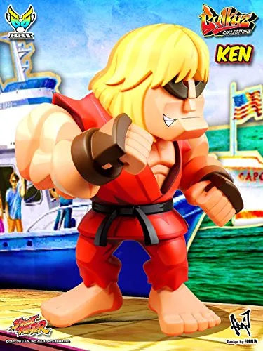 Street Fighter - Ken - Bulkyz Collectionㅤ – Alphamax – ActionFigureBrasil