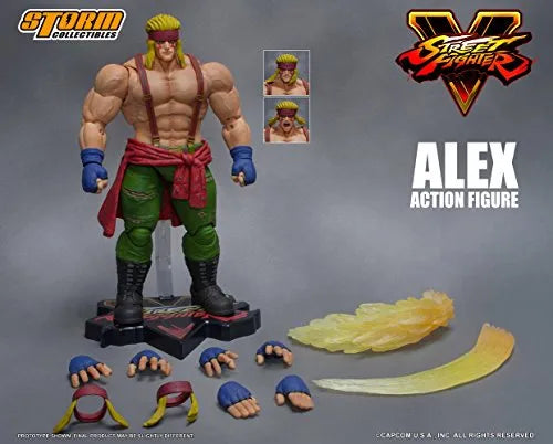 Street Fighter V - Alex - 1/12 (Storm Collectibles)ㅤ – Storm Collectibles As Manufacturer – ActionFigureBrasil