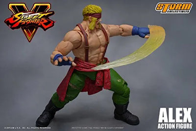 Street Fighter V - Alex - 1/12 (Storm Collectibles)ㅤ – Storm Collectibles As Manufacturer – ActionFigureBrasil — embalagem