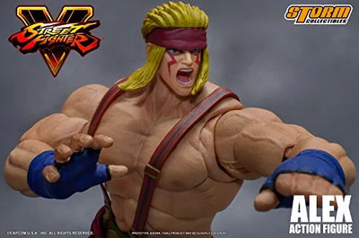 Street Fighter V - Alex - 1/12 (Storm Collectibles)ㅤ – Storm Collectibles As Manufacturer – ActionFigureBrasil — ambientada