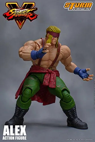 Street Fighter V - Alex - 1/12 (Storm Collectibles)ㅤ – Storm Collectibles As Manufacturer – ActionFigureBrasil — close