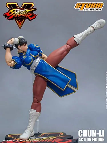 Street Fighter V - Chun-Li - 1/12 (Storm Collectibles)ㅤ – Storm Collectibles – ActionFigureBrasil — close