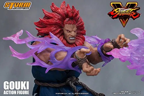 Street Fighter V - Gouki - 1/12 (Storm Collectibles)ㅤ – Storm Collectibles As Manufacturer – ActionFigure Brasil