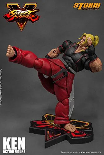 Street Fighter V - Ken Masters - 1/12 (Storm Collectibles)ㅤ – Storm Collectibles – ActionFigureBrasil — acessórios