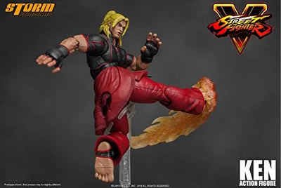 Street Fighter V - Ken Masters - 1/12 (Storm Collectibles)ㅤ – Storm Collectibles – ActionFigureBrasil — iluminação de estúdio