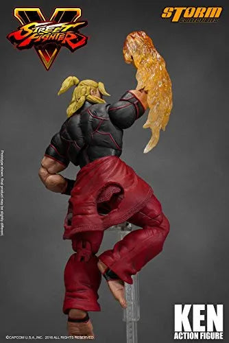 Street Fighter V - Ken Masters - 1/12 (Storm Collectibles)ㅤ – Storm Collectibles – ActionFigureBrasil — detalhe do produto