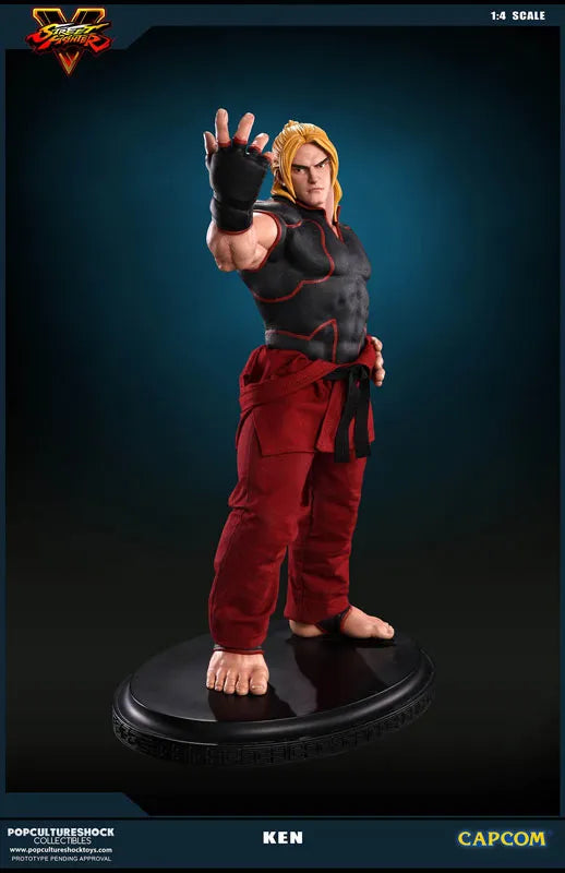 Street Fighter V - Ken Masters 1/4 Statue(Provisional Pre-order)ㅤ – Puella Magi Madoka Magica – ActionFigureBrasil
