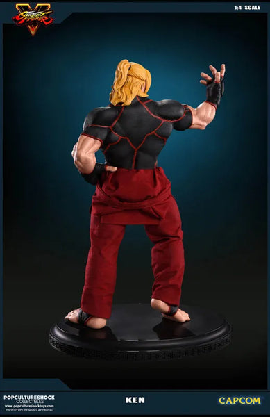 Street Fighter V - Ken Masters 1/4 Statue(Provisional Pre-order)ㅤ – Puella Magi Madoka Magica – ActionFigureBrasil — embalagem