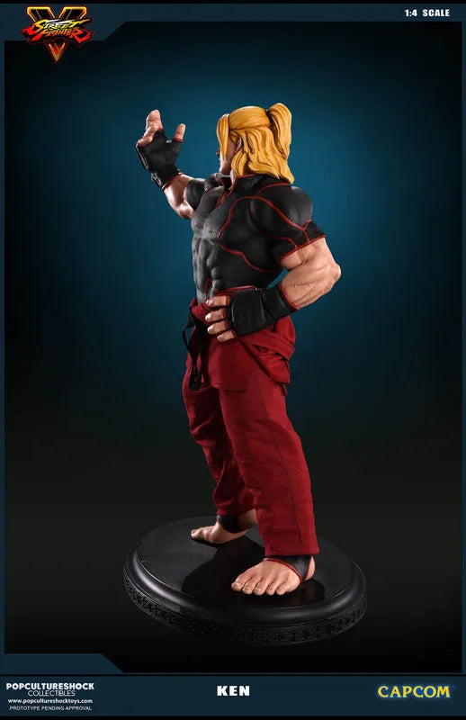 Street Fighter V - Ken Masters 1/4 Statue(Provisional Pre-order)ㅤ – Puella Magi Madoka Magica – ActionFigureBrasil