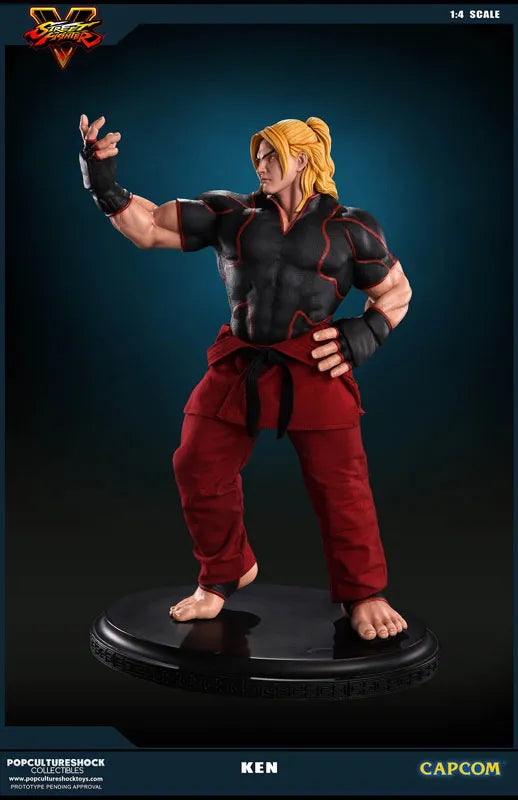 Street Fighter V - Ken Masters 1/4 Statue(Provisional Pre-order)ㅤ – Puella Magi Madoka Magica – ActionFigureBrasil