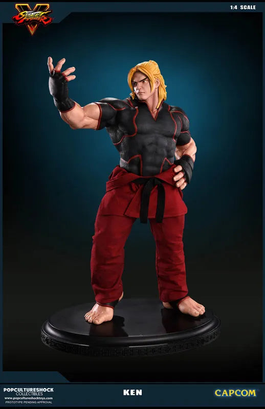 Street Fighter V - Ken Masters 1/4 Statue(Provisional Pre-order)ㅤ – Puella Magi Madoka Magica – ActionFigureBrasil