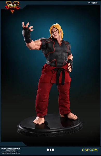 Street Fighter V - Ken Masters 1/4 Statue(Provisional Pre-order)ㅤ – Puella Magi Madoka Magica – ActionFigureBrasil — acessórios