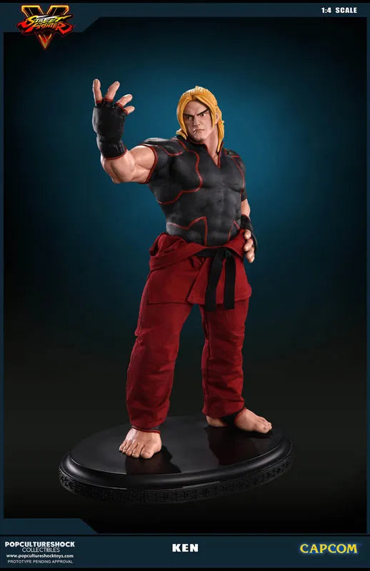 Street Fighter V - Ken Masters 1/4 Statue(Provisional Pre-order)ㅤ – Puella Magi Madoka Magica – ActionFigureBrasil