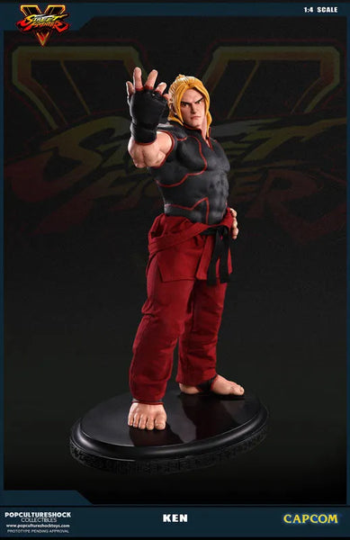 Street Fighter V - Ken Masters 1/4 Statue(Provisional Pre-order)ㅤ – Puella Magi Madoka Magica – ActionFigureBrasil — detalhe do produto