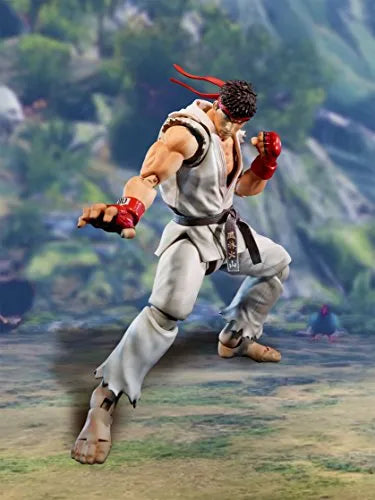 Street Fighter V - Ryu - S.H.Figuarts (Bandai)ㅤ – Bandai As Manufacturer – ActionFigureBrasil — ângulo diferente