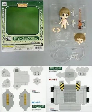 Strike Witches - Lynette Bishop - Nendoroid #229 - Swimsuit ver.ㅤ – Good Smile Company – ActionFigure Brasil — ângulo diferente