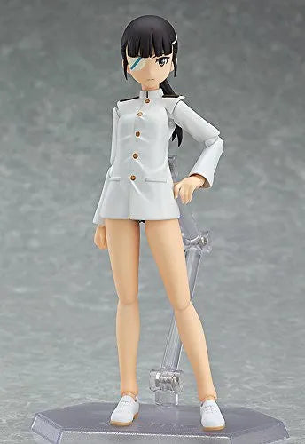 Strike Witches Movie - Sakamoto Mio - Figma #282 (Max Factory)ㅤ – Max Factory – ActionFigureBrasil — ângulo diferente