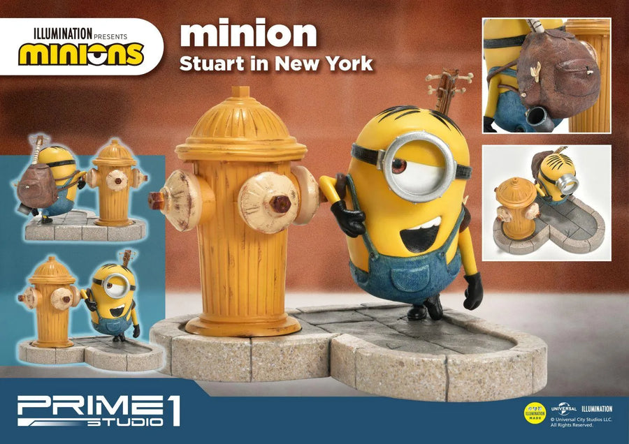Stuart in New York (Regular Version) Minions – Prime1Studio – ActionFigure Brasil
