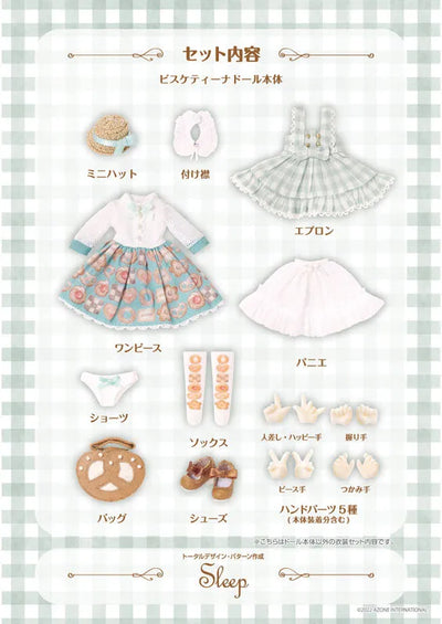 Sugar Cups - Biscuitina - 1/12 - Sleep × SugarCups, ～Peppermint Time～ (Azone)ㅤ – Azone – ActionFigureBrasil — com base expositora