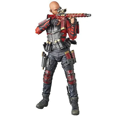 Suicide Squad - Deadshot - Mafex No.038 (Medicom Toy)ㅤ – Medicom Toy – ActionFigure Brasil — embalagem