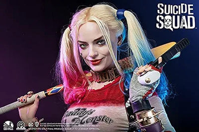 Suicide Squad - Harley Quinn - 1/1 - Life-size Bust (Infinity Studio)ㅤ – Infinity Studio – ActionFigureBrasil — close