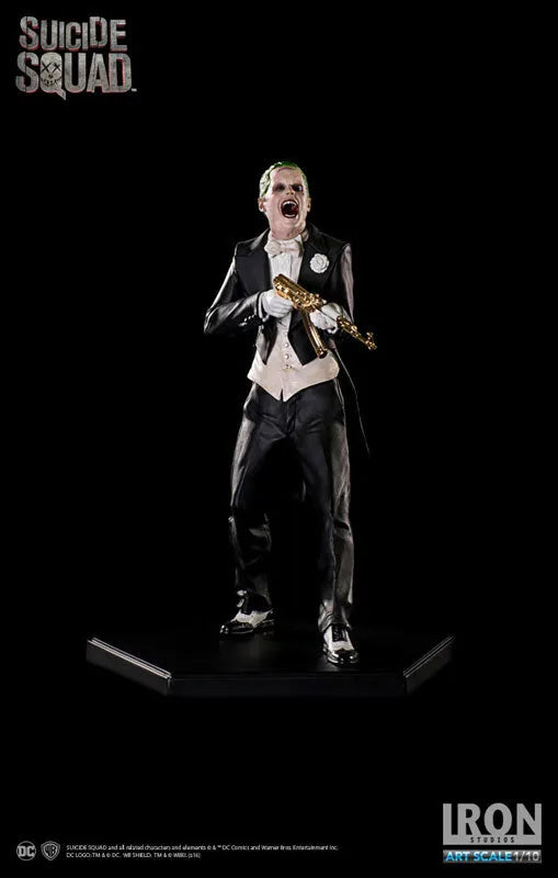 Suicide Squad - Joker 1/10 Art Scale Statueㅤ – IRON STUDIOS/豆魚雷 – ActionFigure Brasil
