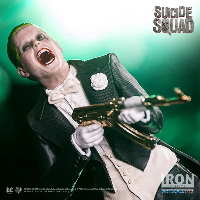 Suicide Squad - Joker 1/10 Art Scale Statueㅤ – IRON STUDIOS/豆魚雷 – ActionFigure Brasil
