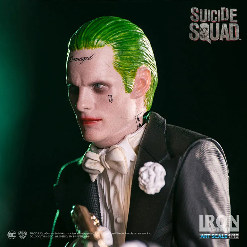 Suicide Squad - Joker 1/10 Art Scale Statueㅤ – IRON STUDIOS/豆魚雷 – ActionFigure Brasil