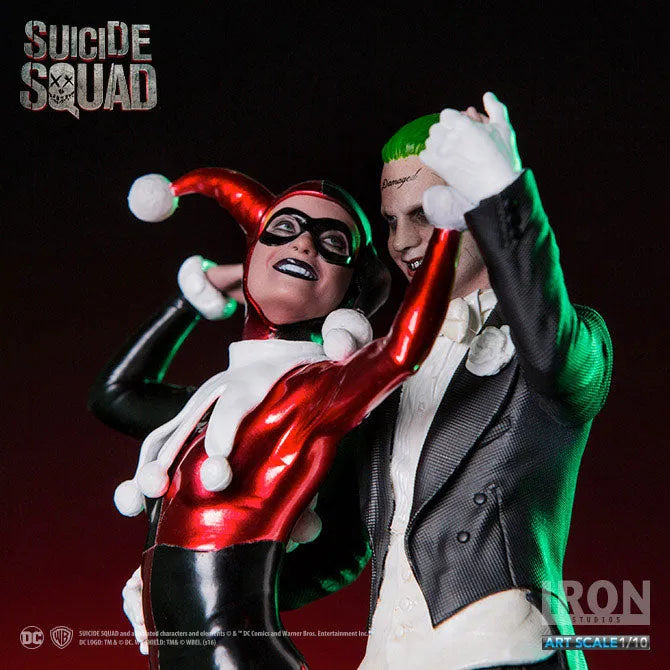 Suicide Squad - Joker & Harley Quinn 1/10 Art Scale Statueㅤ – IRON STUDIOS/豆魚雷 – ActionFigure Brasil