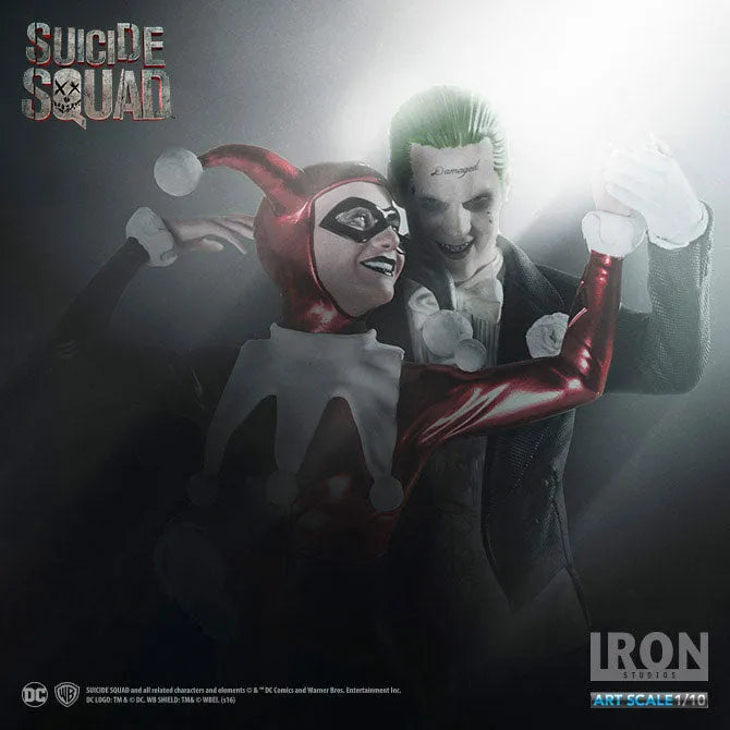 Suicide Squad - Joker & Harley Quinn 1/10 Art Scale Statueㅤ – IRON STUDIOS/豆魚雷 – ActionFigure Brasil