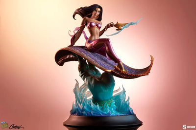 Sultana: Arabian Nights - LIMITED EDITION: 1500 – Sideshow Collectibles – ActionFigure Brasil — com base expositora