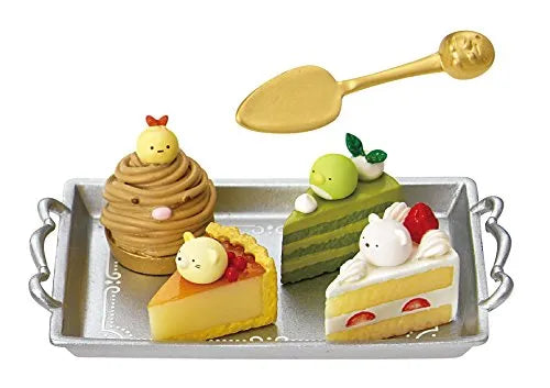 Sumikko Gurashi - Miniature - Sumikko Patisserie - 1 - Recommended Cake (Re-Ment)ㅤ – Re-Ment – ActionFigureBrasil