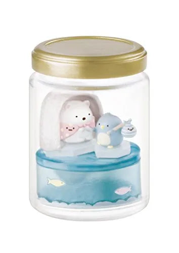 Sumikko Gurashi - Penguin? - Shirokuma - Nakayoshi Sumikko Terrarium - 1 - Make a Friend (Re-Ment)ㅤ – Re-Ment – ActionFigureBrasil
