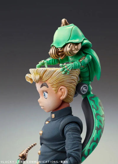 Super Action Statue JoJo's Bizarre Adventure Part.4 Koichi Hirose & Ec (Act1)ㅤ – Medicos Entertainment – ActionFigureBrasil — acessórios