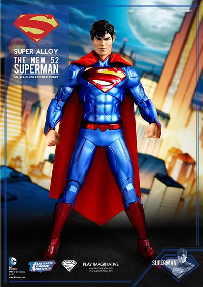 Super Alloy 1/6 Collectible Figure Series - NEW 52 Superman Limited Editionㅤ – P. I. – ActionFigureBrasil