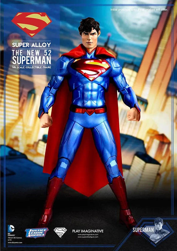 Super Alloy 1/6 Collectible Figure Series - NEW 52 Superman Limited Editionㅤ – P. I. – ActionFigureBrasil